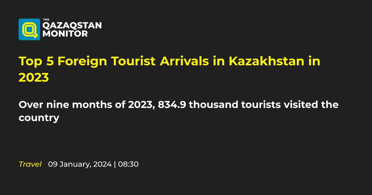 kazakhstan tourism arrivals